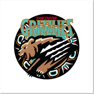 Vancouver Grizzlies Retro Posters and Art